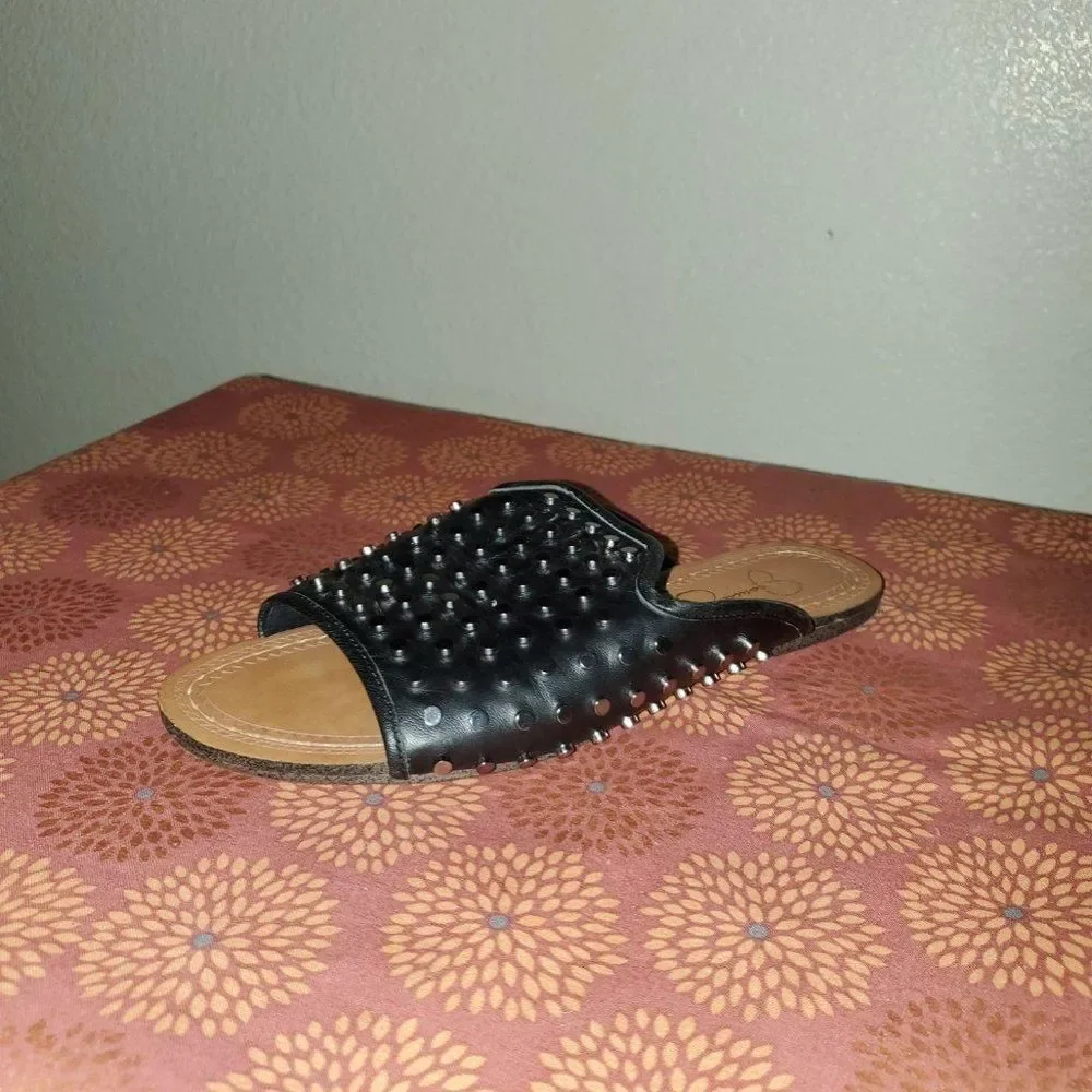 Jessica Simpson Kloe Studded Mules  5.5